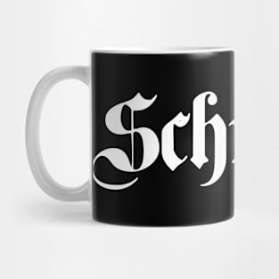 Schwerte written with gothic font Mug